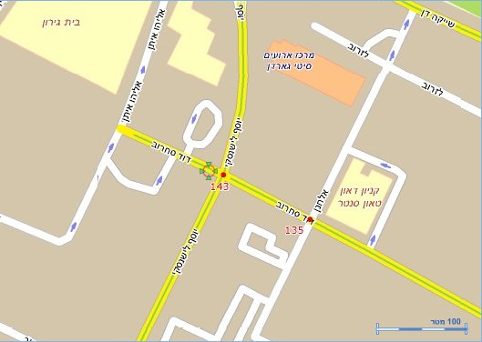Map of Kenyokol, office of Enoshi & Co.
